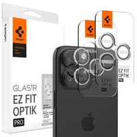 Spigen Glas.tR EZ Fit Optik Pro kameros dangtelis iPhone 15 Pro / 15 Pro Max / 16 Pro / 16 Pro Max / 17 Pro / 17 Pro Max - 2 vnt.