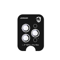 Joyroom JR-MSJ0308 apsauginis stiklas iPhone 16 Pro/16 Pro Max objektyvams - sidabrinė