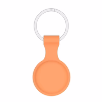 TTECH-PROTECT ICON elastinis dėklas raktų pakabukas skirtas APPLE AIRTAG ieškiklis oranžinis