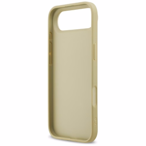Guess Fiksuotas Blizgus Didelis 4G dėklas telefonui iPhone Air - auksinis