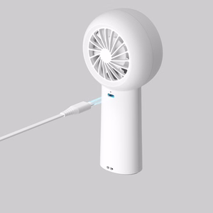 Jisulife Handheld Fan Life5 Plus 4000mAh Portable Mini Blower USB Fan - White
