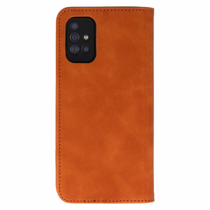 Wonder Prime dėklas telefonui Samsung Galaxy A51 rudas
