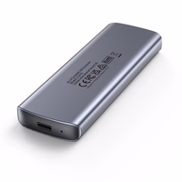 m.2 disko korpusas - Unitek S1241B01 1x M.2 NVMe USB-C 10Gbps