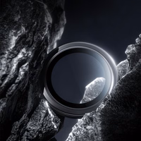 Benks Grūdintas stiklas Glass Warrior Objektyvo Apsauga kamerai Iphone 16/16 Plus (2 objektyvai) pilka