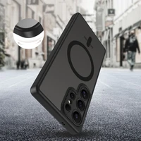 Tech-Protect MagCam Magnetinis dėklas telefonui Samsung Galaxy S25 Ultra - Juodas