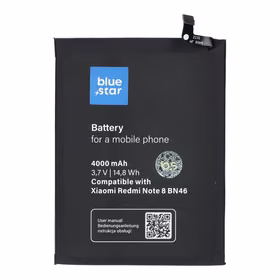 Baterija Xiaomi Redmi Note 8 / Note 8T / Redmi 7 (BN46) 4000 mAh Blue Star