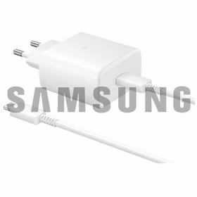 USB laidas Samsung EP-T4511 baltas 45W (su pakuote) + Type-C 180cm laidas / 100% originalus /