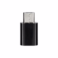 Adapter Type C to Micro USB Blue Star - black