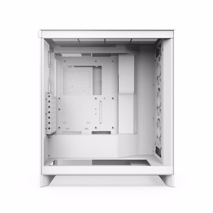 NZXT H7 Flow RGB Kompiuterio Dėžė MidiTower ATX EATX MicroATX MiniITX Balta