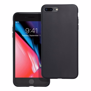 Matinis dėklas IPHONE 7 Plus / 8 Plus juodas
