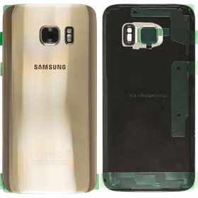 Galinis dangtelis Samsung G935F S7 Edge Gold originalus (naudotas, Grade A)