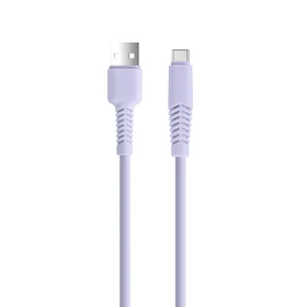 Setty kabelis USB - USB-C 1,5 m 2,1A KSA-C-1.529 alyvinis