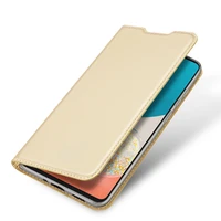Dux Ducis Skin Pro dėklas telefonui su atvartu Samsung Galaxy A73 auksinis