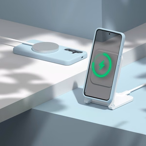 Etteri Silikoninis Mag dėklas skirtas Samsung Galaxy A57 5G šviesiai mėlynas