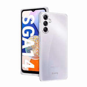 Crong Crystal Slim Cover dėklas, skirtas Samsung Galaxy A14 5G, skaidrus