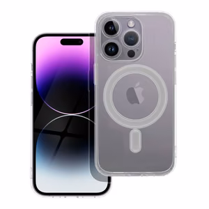 Dėklas Clear Mag Cover (MagSafe) skirtas iPhone 14 Pro skaidrus