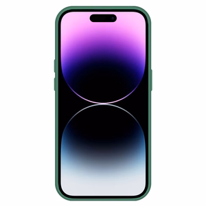 Tel Protect silikoninis Premium dėklas telefonui Iphone 14 Pro tamsiai žalias