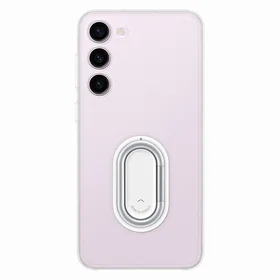 Samsung skaidrus dėklas telefonui Samsung Galaxy S23+ su žiediniu laikikliu ir stovu skaidrus (EF-XS916CTEGWW)