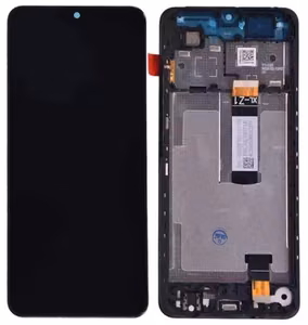 Ekranas Xiaomi Redmi A5 (Long Flex) su lietimui jautriu stikliuku ir rėmeliu Black originalus (service pack)