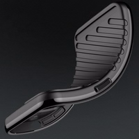 Thunder Case skirtas Motorola Moto G62 5G silikoninis apsauginis dėklas juodas