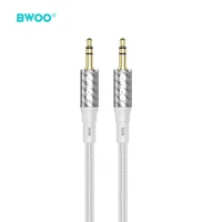 BWOO AUX Cable Support 3.5mm to 3.5mm audio AUX075