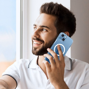 Ugreen LP642 magnetinis dėklas iPhone 14 Plus skaidrus (MagSafe)