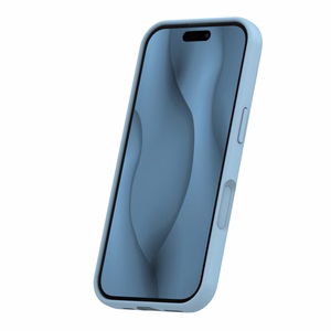 Silicone Thin Mag dėklas iPhone 17 6,3" šviesiai mėlynas
