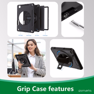 Patikimas dėklas Grip, skirtas Samsung Galaxy Tab Active Pro/Active4 Pro/Active5 Pro