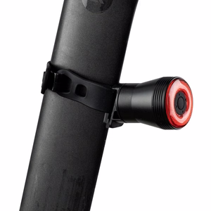 Rockbros Q5 galinis dviračio žibintas su Intelligent Stop System - juodas