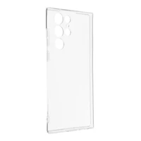 Dėklas telefonui 2 mm skaidrus skirtas SAMSUNG S22 Ultra (kameros apsauga)