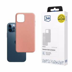 Apple iPhone 12/12 Pro - 3mk Matt Case dėklas lychee