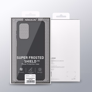 Nillkin Super Frosted Shield Pro patvarus dėklas Samsung Galaxy A73 mėlynas