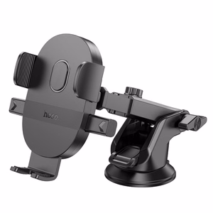 Automobilinis telefono laikiklis Hoco H19 (dashboard/windshield) juodas