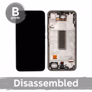 LCD ekranas suderinamas su Samsung A346 A34 5G su rėmeliu / Violet / (9/10 naudotas)