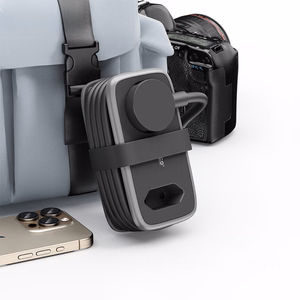Orico AP3 65W GaN 6in1 maitinimo blokas 2x AC + 2x USB-A + 2x USB-C - juodas
