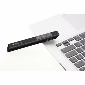 Techly ITC-LASER26 belaidis valdymo pultas pristatymams RF Juoda
