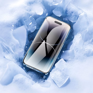 Borofone grūdintas apsauginis stiklas BF6 Diamond Armor viso ekrano HD Iphone 15 Pro telefonui - 10 vienetų rinkinys
