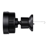 BASEUS automobilio laikiklis su belaidžiu įkrovimu oro angai, suderinamas su MagSafe 15W MagPro juodas