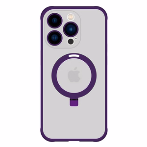 Tel Protect Magiškas MagSafe su stovu dėklas iPhone 12 Pro Max (m) - violetinis (m)