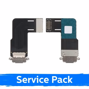 Įkrovimo jungtis suderinama su Apple iPad Air 11 (2025) su flex kabeliu / mėlyna / (Service Pack) / Wi-Fi + Cellular