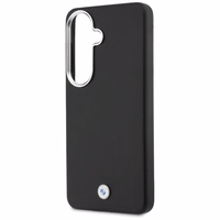 BMW Sign Metal Logo MagSafe dėklas Samsung Galaxy S26+ - juodas