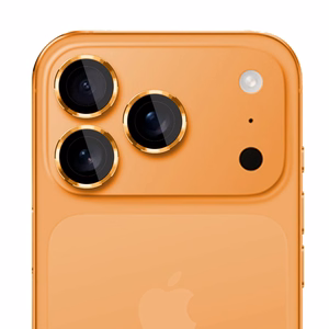 3mk Lens Protection Pro apsauginis stiklas iPhone 17 Pro / 17 Pro Max - oranžinė