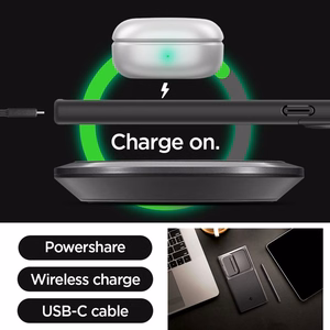 Spigen Optik Armor dėklas telefonui Samsung Galaxy S24 Ultra - juoda