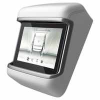 Spigen Glas.tR Slim grūdintas stiklas Tesla Model X 2022 / Model S 2021 - Juodas