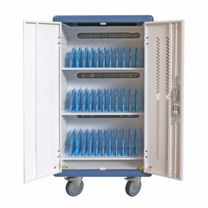 Techly Ventilated įkrovimo Station Trolley 30 Notebook arba Smartphone juodas/pilkas
