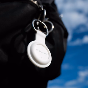 Blavec BTG-02 Bluetooth tracker with keyring for Apple and Android (BTBTG02-KW), white