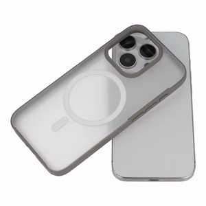 Smooth Feeling Magsafe Dėklas telefonui Iphone 15 Plus titaninis