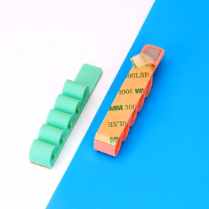 Silicone office organizer - green