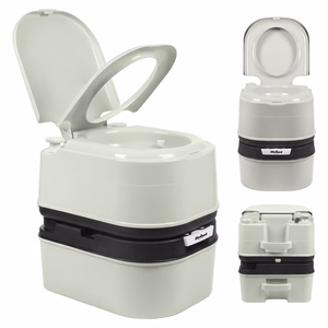 REBEL ACTIVE nešiojamasis turistinis tualetas, 24 l / 20 l