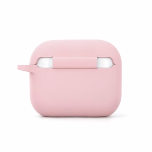 Etteri silikoninis dėklas, skirtas AirPods Pro 3 šviesiai rožinis